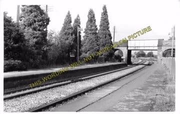 Aldermaston Railway Station Photo. Theale - Midgham. Reading to Newbury. (18)