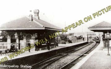 Aldermaston Railway Station Photo. Theale - Midgham. Reading to Newbury. (2)