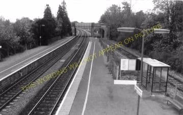 Aldermaston Railway Station Photo. Theale - Midgham. Reading to Newbury. (20)