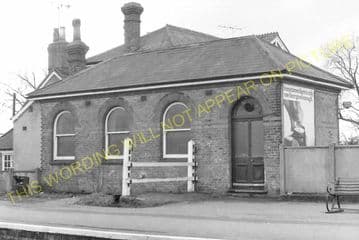 Aldershot North Camp Railway Station Photo. Farnborough - Ash and Guildford (17)