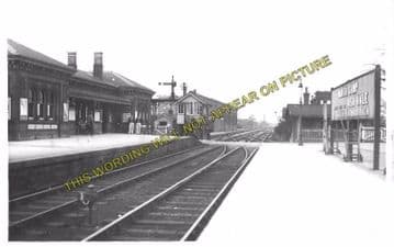 Aldershot North Camp Railway Station Photo. Farnborough - Ash and Guildford (3)