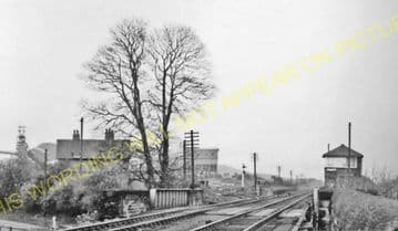 Aldin Grange Railway Station Photo. Durham - Witton Gilbert. Lanchester Line (1)..