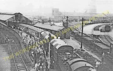 Alexandra Dock, Liverpool Railway Station Photo. London & North Western Railway. (1).
