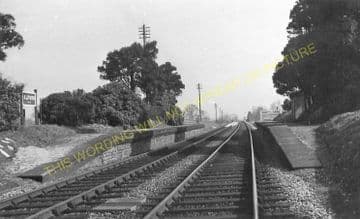 Alford Railway Station Photo. Castle Cary - Keinton Mandeville. (7)