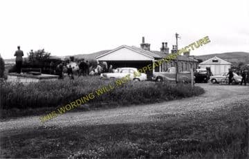 Alford Railway Station Photo. Whitehouse, Monymusk and Inveramsay Line. (4)