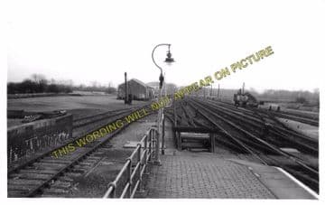 Alford Town Railway Station Photo. Willoughby - Aby. Authorpe Line. (4)