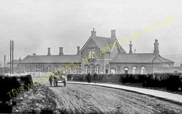 Alfreton & South Normanton Railway Station Photo. Pye Bridge - Westhouses. (4)