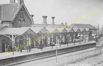 Alfreton & South Normanton Railway Station Photo. Pye Bridge - Westhouses. (5)