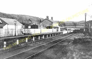 Allendale Railway Station Photo. Staward, Langley, Elrington and Hexham Line (4)