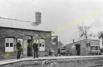 Almeley Railway Station Photo. Eardisley - Lyonshall. Titley Line. GWR. (5)