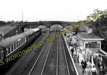 Alne Railway Station Photo. Tollerton - Raskelf and Easingwold Branch. (5)