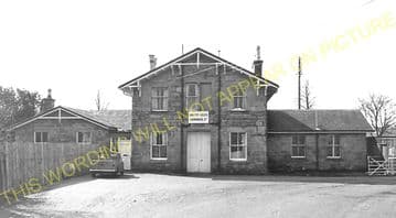 Alness Railway Station Photo. Novar - Invergordon. Dingwall to Delny Line. (7)