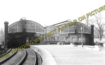 Alnwick Railway Station Photo. Warkworth to Alnmouth and Longhoughton. (1)..