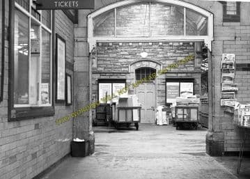Alnwick Railway Station Photo. Warkworth to Alnmouth and Longhoughton. (9)