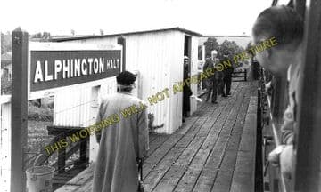 Alphington Railway Station Photo. Exeter - Ide. Newton Abbot Line. GWR. (1)