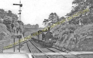 Alresford Railway Station Photo. Ropley - Itchen Abbas. Alton to Winchester (23)