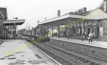 Alsager Railway Station Photo. Harecastle - Radway Green. Crewe Line. (7)