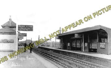 Altcar Rifle Range Railway Station Photo. Formby - Hightown. Liverpool Line. (1)..