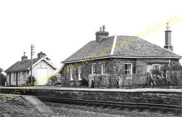 Altnabreac Railway Station Photo. Forsinard - Scotscalder. Georgemas Line. (13)