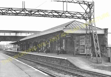 Altrincham & Bowdon Railway Station Photo. Hale - Timperley. MSJ&A. (22)
