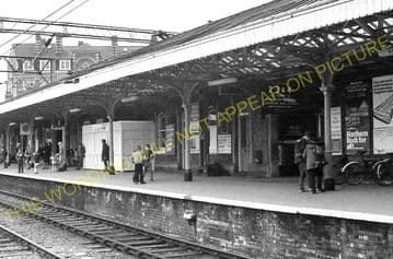 Altrincham & Bowdon Railway Station Photo. Hale - Timperley. MSJ&A. (27)