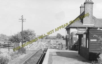 Alverstone Railway Station Photo. Newchurch - Sandown. Merstone Line. (4)