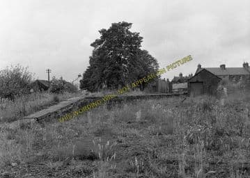 Alyth Railway Station Photo. Jordanstone, Meigle and Newtyle Line. (5)