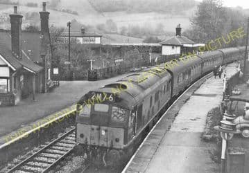 Ambergate Railway Station Photo. Belper to Wingfield & Whatstandwell Lines (29)