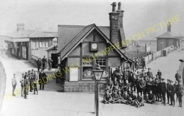 Ambergate Railway Station Photo. Belper to Wingfield & Whatstandwell Lines (33)