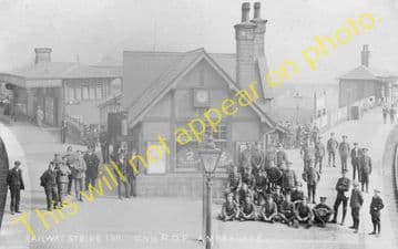 Ambergate Railway Station Photo. Belper to Wingfield & Whatstandwell Lines (34)
