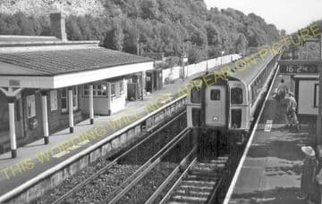 Amberley Railway Station Photo. Pulborough - Arundel. Littlehampton Line. (10)