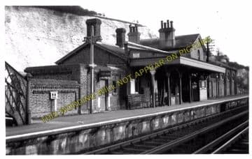Amberley Railway Station Photo. Pulborough - Arundel. Littlehampton Line. (6)