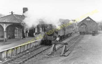 Amlwch Railway Station Photo. Holland Arms and Bangor Line. L&NWR. (6)
