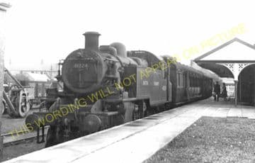 Amlwch Railway Station Photo. Holland Arms and Bangor Line. L&NWR. (7)