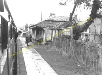 Ammanford Railway Station Photo. Pantyffynnon - Glamamman. Brynamman Line. (3)