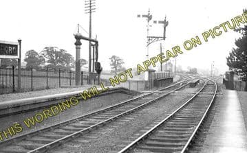Andoversford Junction Railway Station Photo. Cheltenham - Notgrove. GWR. (1)..