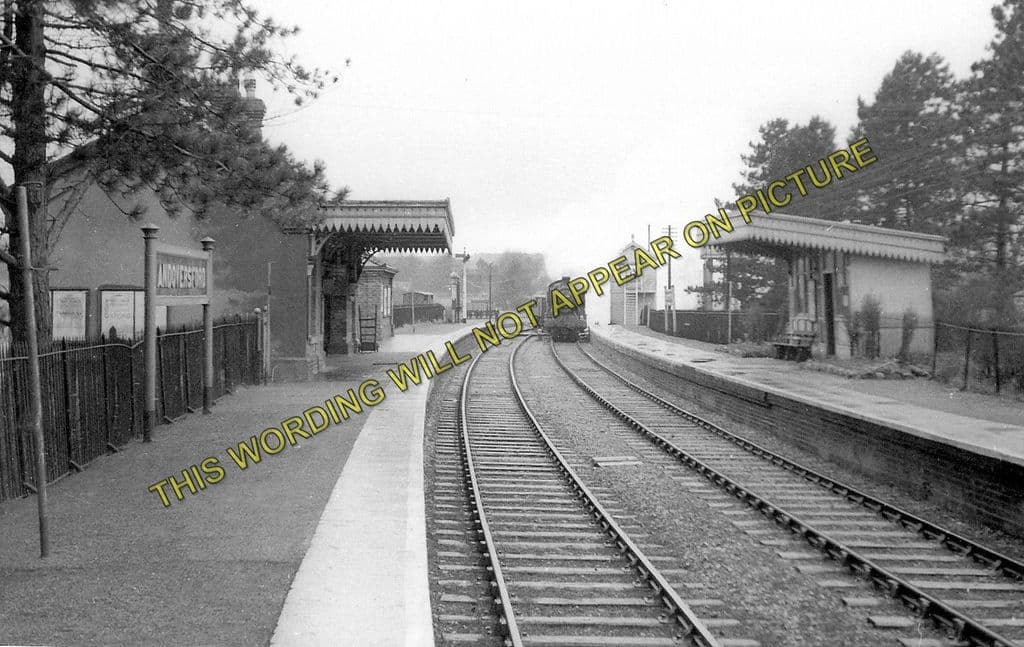14 GWR. Cheltenham Andoversford Junction Railway Station Photo Notgrove 