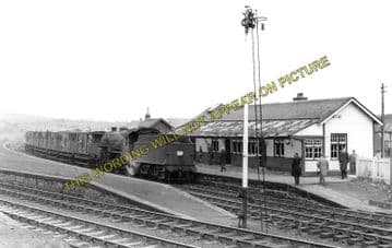 Annbank Railway Station Photo. Ayr, Monkton, Trabboch and Tarbolton Lines. (1).