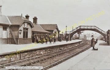 Annfield Plain Railway Station Photo. Consett - Beamish. Pelton Line. (1)