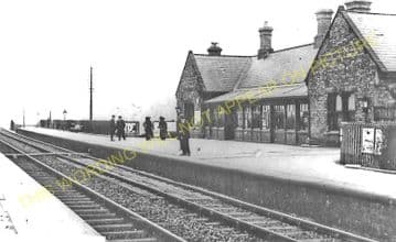 Annitsford Railway Station Photo. Killingworth - Cramlington. Morpeth Line. (1).