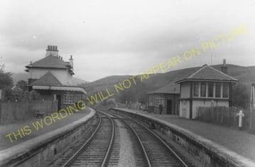 Appin Railway Station Photo. Creagan - Duror. Connel Ferry to Ballachulish. (4)