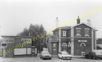 Appledore Railway Station Photo. Ham Street - Rye. Ashford to Hastings Line. (12).