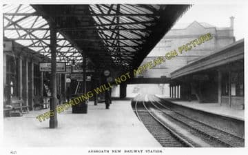 Arbroath Railway Station Photo. Dundee & Arbroath Joint Railway. (1)..
