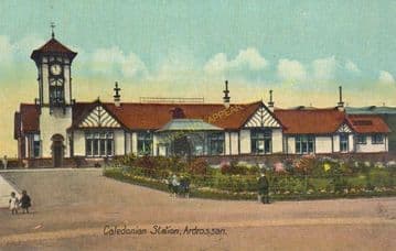 Ardrossan Town (North) Railway Station Photo. Caledonian Railway. (5)