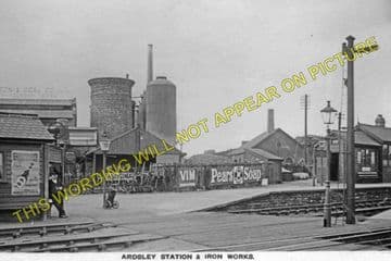 Ardsley Railway Station Photo. Lofthouse & Outwood - Tinsley. Great Northern (1)..