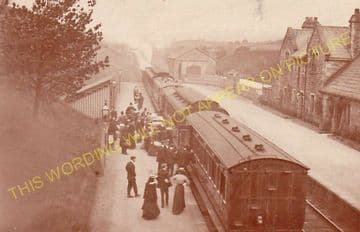 Arkholme Railway Station Photo. Melling - Bowick. Wennington to Carnforth. (5)