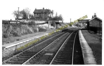 Arkwright Town Railway Station Photo. Chesterfield -Bolsover. Langwith Line. (3)