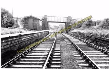 Arkwright Town Railway Station Photo. Chesterfield -Bolsover. Langwith Line. (4)