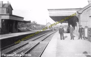 Arkwright Town Railway Station Photo. Chesterfield -Bolsover. Langwith Line. (6)