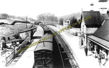 Arley Railway Station Photo. Bewdley - Highley. Hampton Loade Line. GWR. (1)..